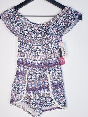 NWT P.S. from Aeropostale Girls Romper Shorts Size 6